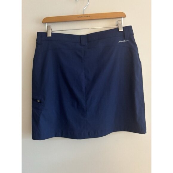 Eddie Bauer Women's Size 8 Blue Adventurer 2.0 Skort Golf Travel Hike UPF 50 - Picture 5 of 8
